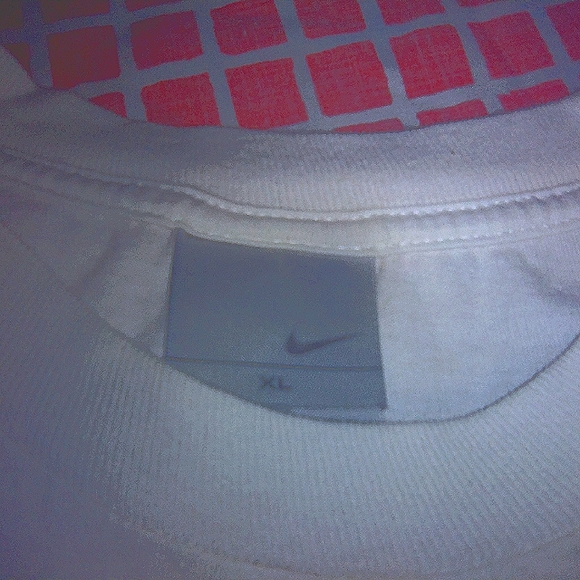 XL White NIKE AIR Tee Shirt - Picture 3 of 3